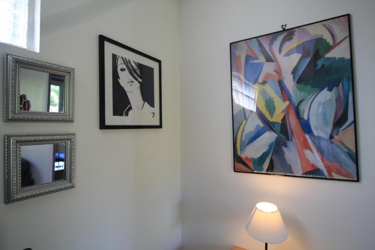 Disponible - Appartement Entier - Ligne H 15Mn Paris-Gare Du Nord, Parking Rue Gratuit, 4 Pers, Station De Train En Face Toutes Les 15Mn, Hippodrome, Cdfas, Universite, Borne Electrique, 1Er Etage 奥伯尼 外观 照片